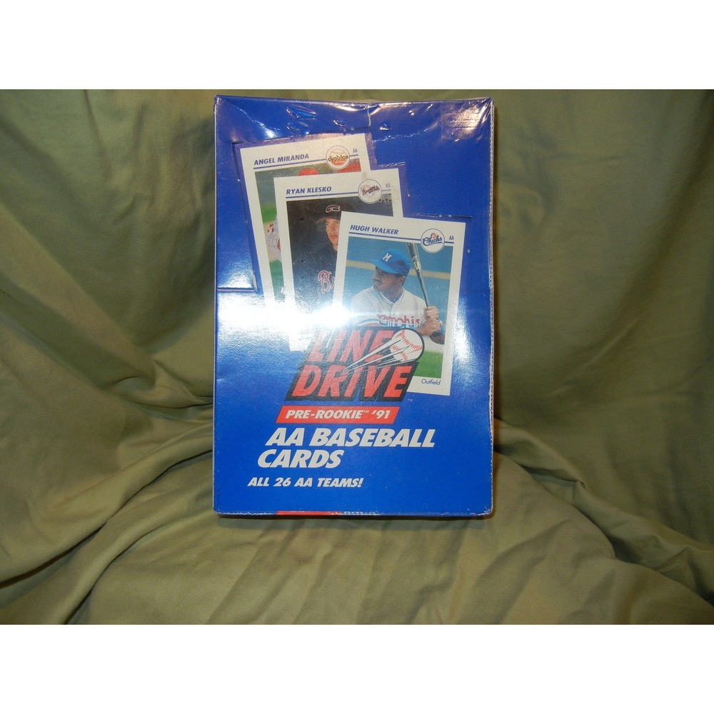 Baseball Cards, Line Drive Pre-Rookie '91 AA Baseball Cards - Picture 6 of 6